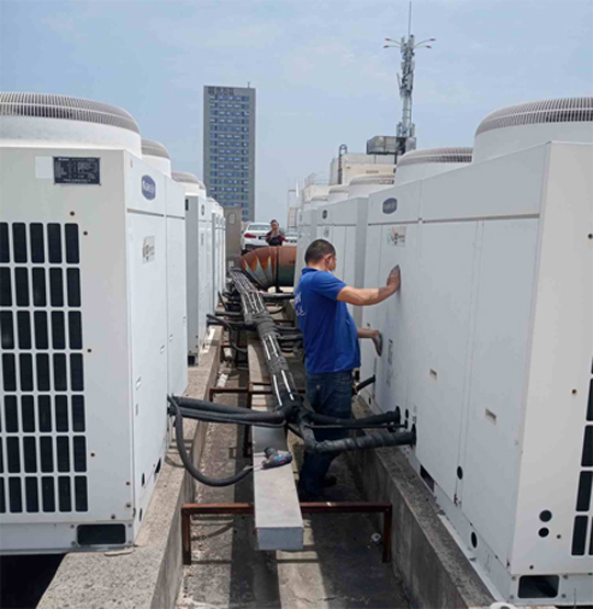 扬州市中央空调制热和不制冷系统维修方法